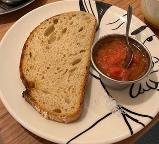 Tostada Con Tomate Y Aceite