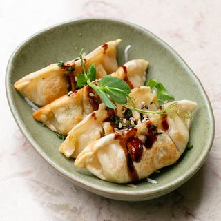 Gyosas de Frango e Legumes