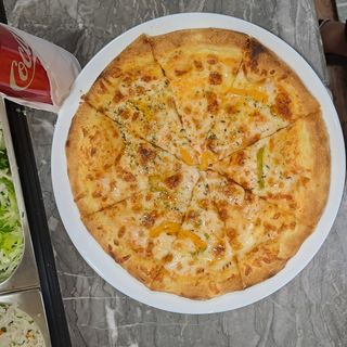 Pizza chicken + coca