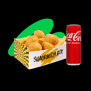Spicy Cheese Box + Coca-Cola