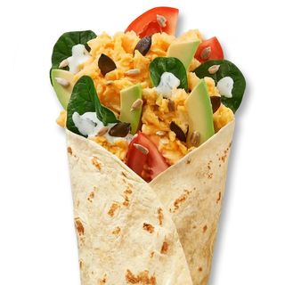 Jajecznica Awokado Wrap