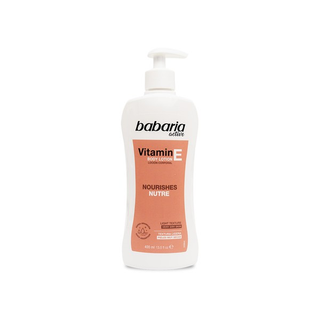 Loción Corporal Vitamina E, Babaria, Nutrición Profunda