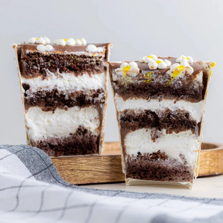 Пирожное в стакане "Милка"