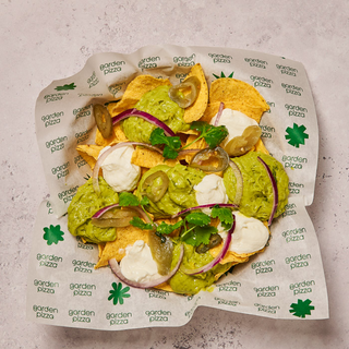 Nachos con guacamole