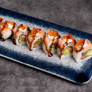 ROLLO DOBLE SALMÓN (8PZS)