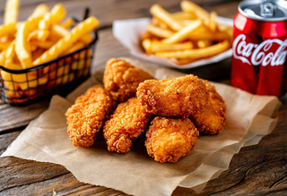 Menú Nuggets De Pollo (8 Uds.)