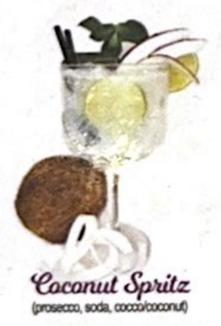 Coconut spritz