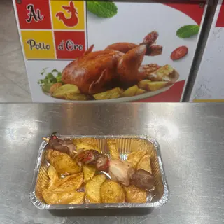 Spiedino carne mista con patate