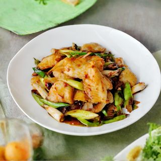 73Филе судака с овощами 回锅鱼片