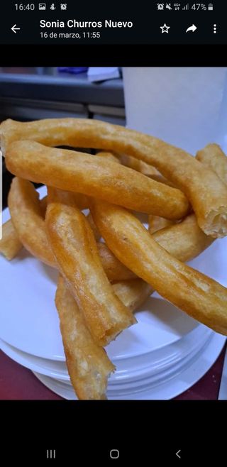 1 ración churros 
