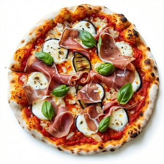 Capocollo e melanzane