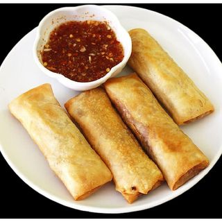6 Pcs Vegetable Spring Rolls