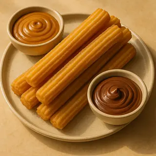Churros (6 uds.) + 2 salsas