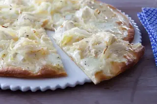 Pizza Blanche
