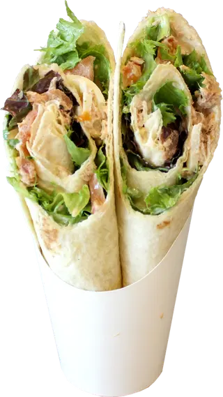 Wrap de pollo mayonesa