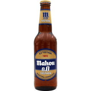 Cerveza Mahou 0,0  Tostada (33 cl.)