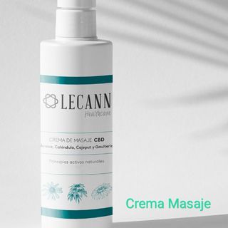 Crema de Masaje DOLOR CBD, CBG, Árnica, Caléndula Frasco 100ML