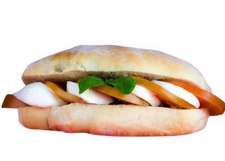 Panino caprese pomodoro & mozzarella