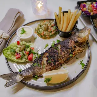 Plat Loup Grillé