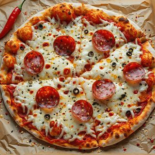 Stracciatella e Salame Piccante