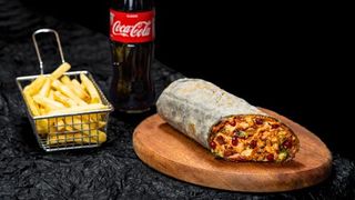 COMBO შაურმა შებოლილი აჯიკით XL ქათამი