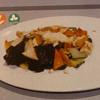 Tofu con verdure miste