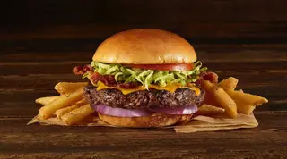 Crispy Jalapeño And Cheddar Burger
