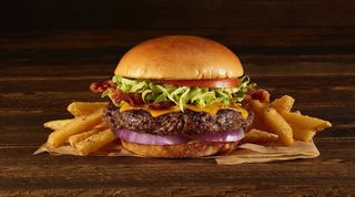 Crispy Jalapeño And Cheddar Burger