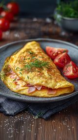 Omlet sa šunkom i sirom 600gr