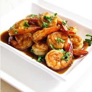 Gamberi in salsa cinese