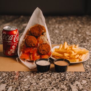 Menú Kebab Falafel