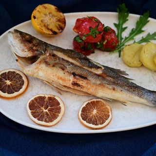 სიბასი (ზღვის კაპარჭინა) (მაყალზე/ტაფაზე)  