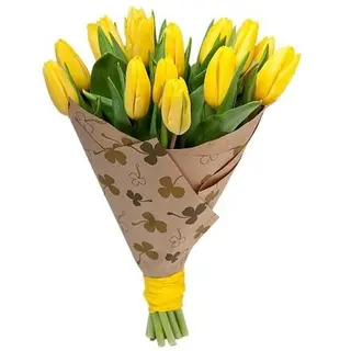  żółte tulipany 