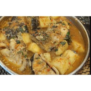 Catfish or  Yam Pepper Soup