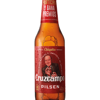 Cerveza Cruz Campo botellín Quinto