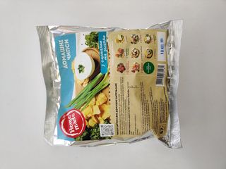 Чіпси Домашні Сметана Зелень 67г