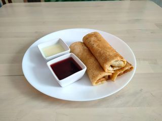 Naleśniki z jabłkiem prażonym 3 szt.