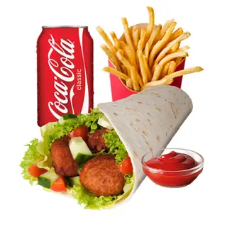 58 - Menù piadina falafel