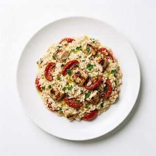 Ризото с пиле и сушени домати 300г