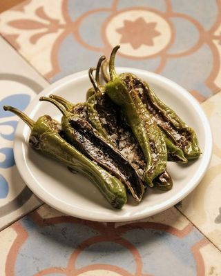 Pimientos a la plancha