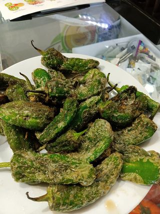 Pimientos de padrón dulce