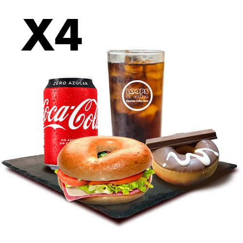 Menú 4 Personas