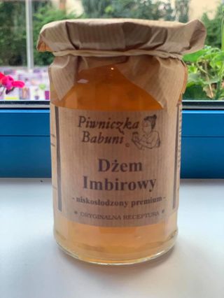 Piwniczka Babuni Dżem Imbirowy 285g