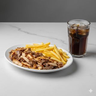 Menú Kebab En Plato