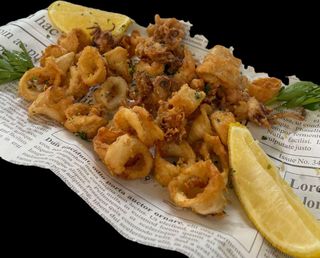 Хрупкави калмари