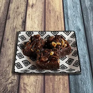 Brownies caramello e noci