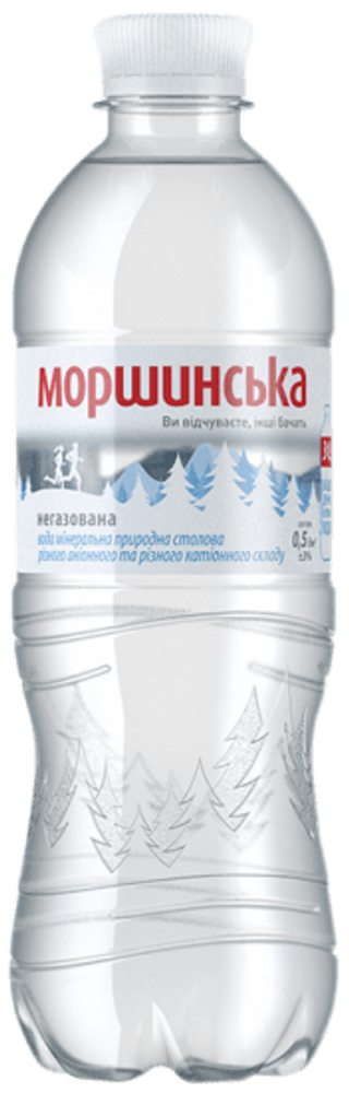Моршинська слабогазована вода (0,5 л) 