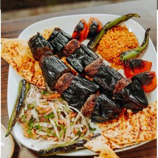 Aubergine Kebab