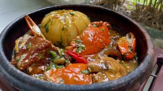 Placali Sauce Kpé (1 Boule + 1 Poisson Magné Fumé + 2 Kplo)