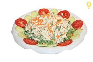 Salade César avec poulet 